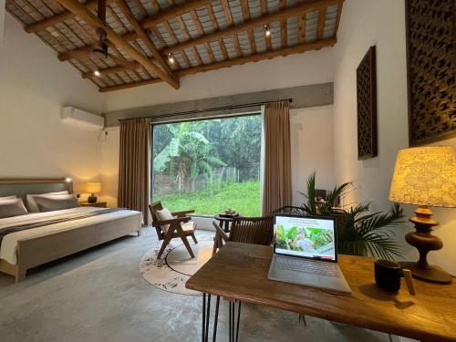 Postel nebo postele na pokoji v ubytování FangYuan Taichi & Qigong Retreat