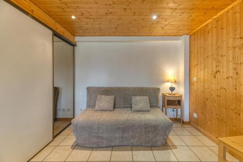 Ένα ή περισσότερα κρεβάτια σε δωμάτιο στο Chalet Crocus