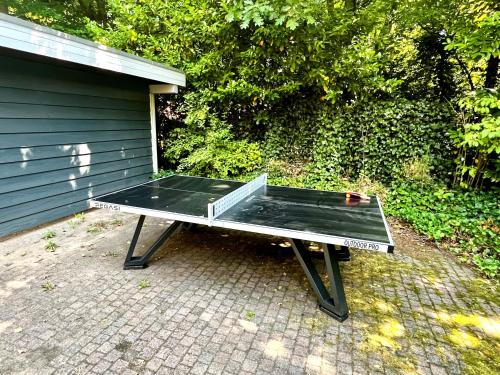 Πινγκ πονγκ στο KempenLodge, luxe boshuis voor 8 pers, in Brabantse natuur ή εκεί κοντά