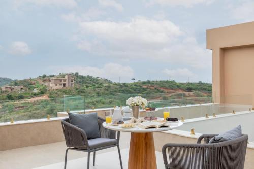 Μπαλκόνι ή βεράντα στο Aurum Villa, Moringa Valley