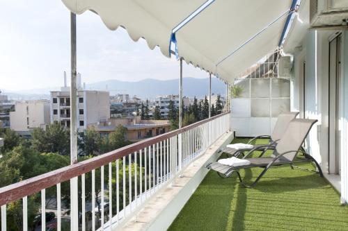 Ano Patisia, A 5th Floor Fully Renovated Penthouse