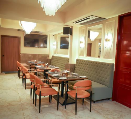 Χώρος καθιστικού στο Titanic Boutique Hotel
