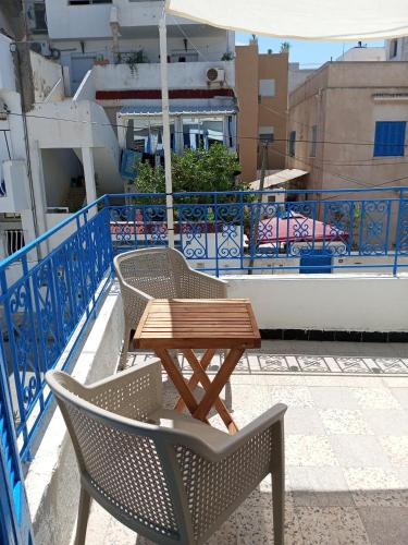 Uma varanda ou terraço em Dar El Kram