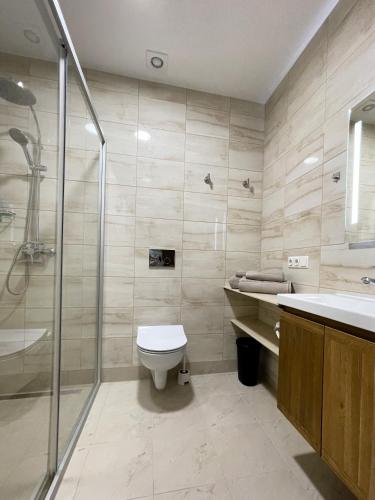 Koupelna v ubytování Kulpe Guest Rooms - Self Check-in