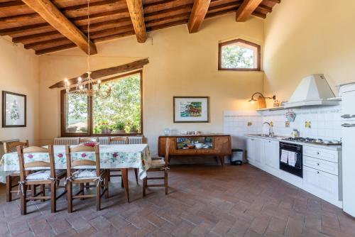Η κουζίνα ή μικρή κουζίνα στο Agriturismo Paugnano