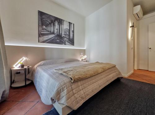 Postel nebo postele na pokoji v ubytování Cortiletto