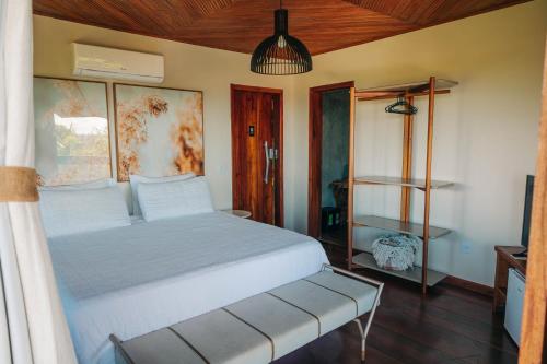 Ένα ή περισσότερα κρεβάτια σε δωμάτιο στο Chocolate Hotel