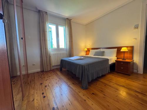 Katil atau katil-katil dalam bilik di Casa Verde Logroño