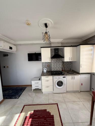 Dapur atau dapur kecil di Bektaş Residence