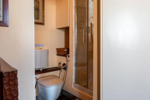 Koupelna v ubytování La casa della Guglia