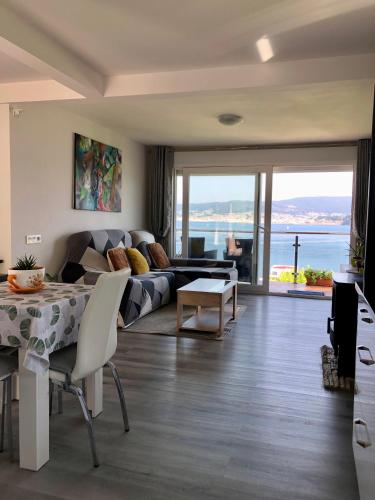 Ruang duduk di CASA MAR DE LUNA 2 en raxo
