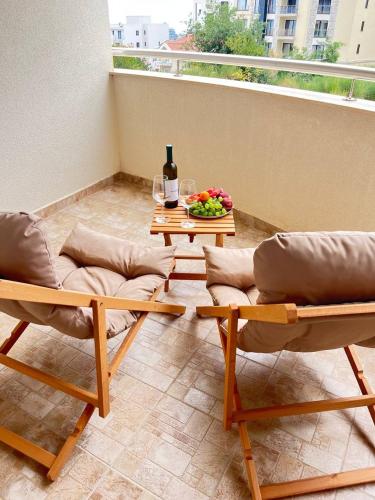 Montehome sea viewにあるバルコニーまたはテラス