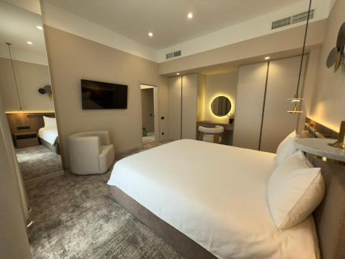 Sofievsky Posad Hotelにあるテレビまたはエンターテインメントセンター