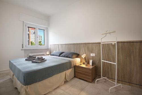 Katil atau katil-katil dalam bilik di Lambrate Suite - 200 meters from the Station