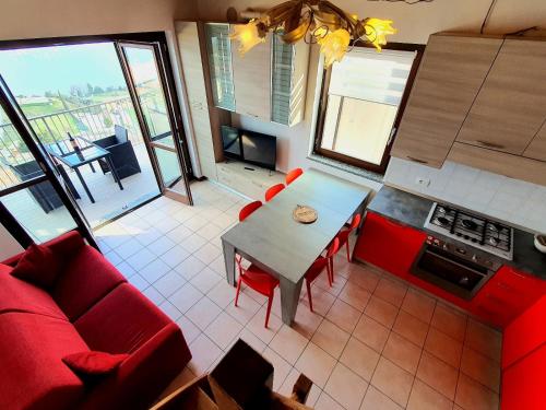 Zona de estar de La Quiete 35 Igea Holiday