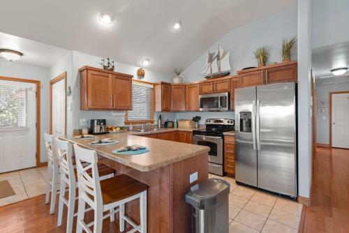 Una cocina o zona de cocina en Reel Heaven