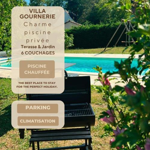 Villa Gournerie 3 bedrooms private heated pool
