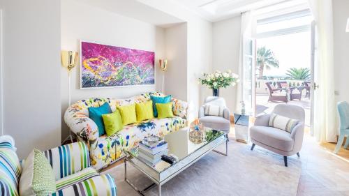 Area soggiorno di Hotel le Beauvallon - Gulf of Saint Tropez