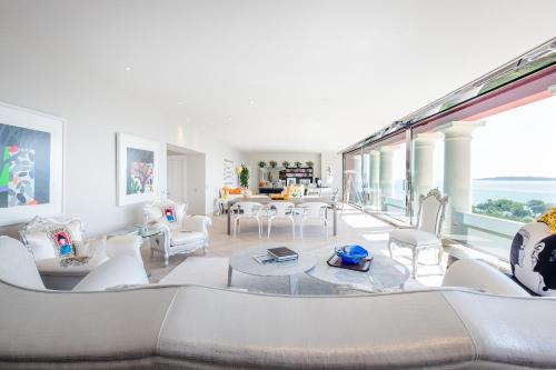 Area soggiorno di Hotel le Beauvallon - Gulf of Saint Tropez