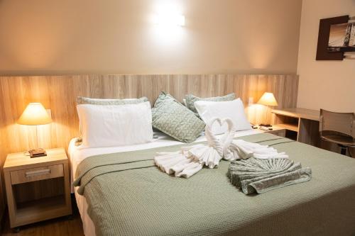 Hotel Jaguarにあるベッド
