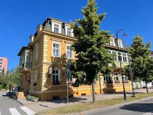 Budova, v ktorej sa ubytovanie bed & breakfast nachádza