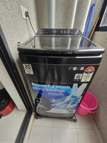 a couple of bins sitting in a room at 2 BHK Appartment in Hinjawadi, Pune in Pune
