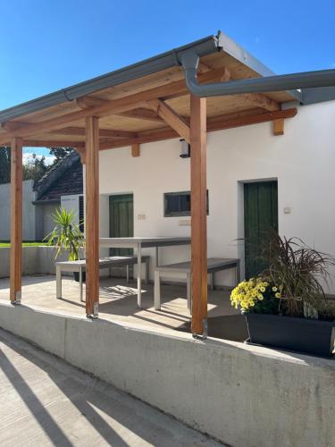 Balkón nebo terasa v ubytování 11er-Haus