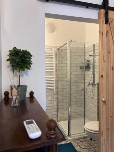 Koupelna v ubytování K15 Cozy Apartment