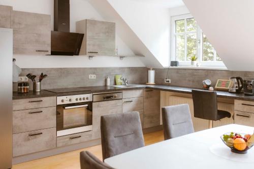 Una cocina o zona de cocina en Knappenhof