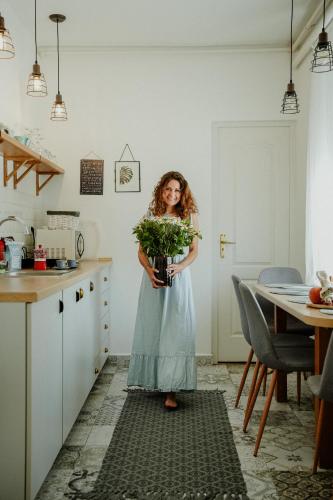 Dapur atau dapur kecil di Villa Bohemia