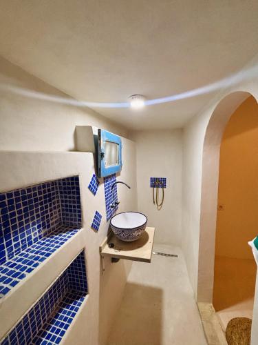 Koupelna v ubytování Wostel Djerba Hostels
