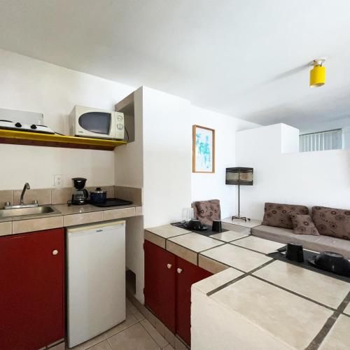 Dapur atau dapur kecil di INMOTEGA - Suites TG