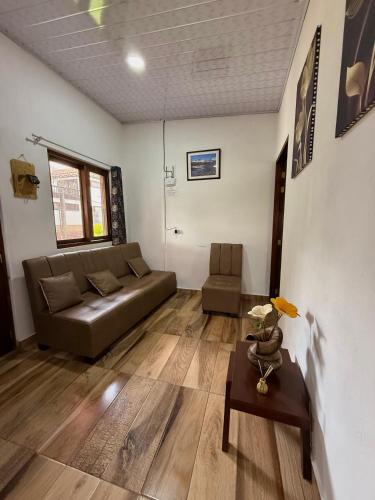 Posezení v ubytování Apartamento Santa Barbara