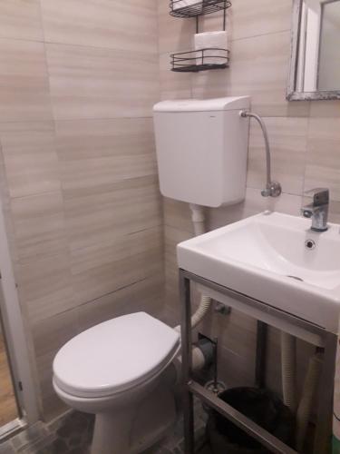 Koupelna v ubytování EVA suites