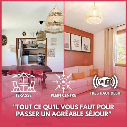House 11 guests 2 cozy apartments near ski slopes