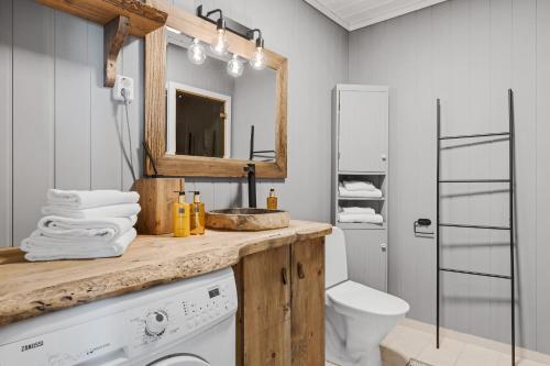 Koupelna v ubytování Trysilfjell 786 by Vacation Trysil