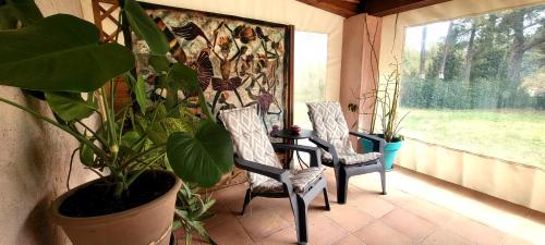 Charmant Appartement au Calme à 5min du centre d'Aix-en-Provence avec Terrasse vue sur jardin & parking privé