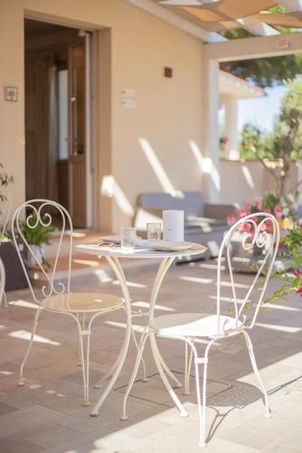 Patio nebo venkovní prostory v ubytování Podere Grandolfi B&B