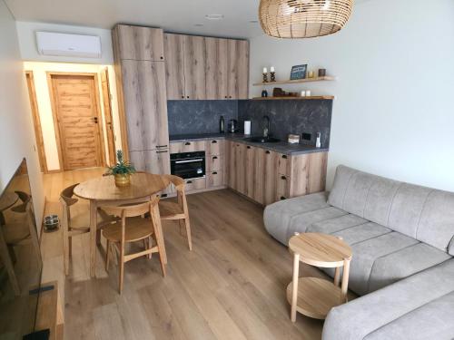 Kuchyň nebo kuchyňský kout v ubytování Nemirsetos Takas - Nemirseta Path - Dogs Friendly