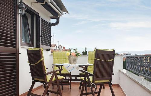 1 Bedroom Awesome Apartment In Rovinj