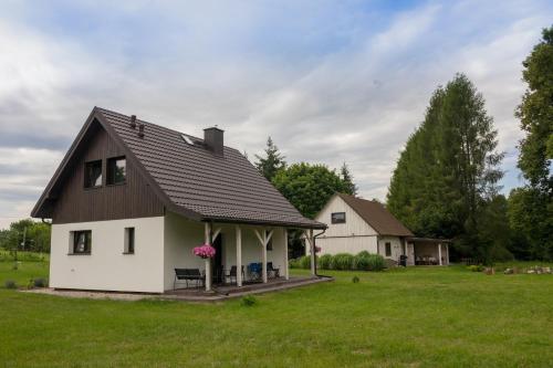 Bygningen som feriehuset ligger i