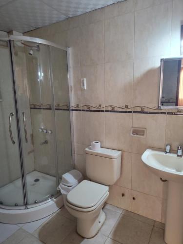 Bilik mandi di Casa Bella
