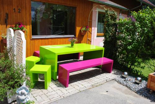 Zahrada ubytování Ferienhaus Gstoderblick
