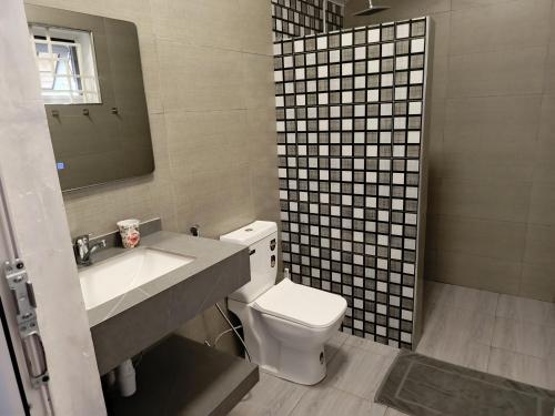 Koupelna v ubytování Diamond White Resort