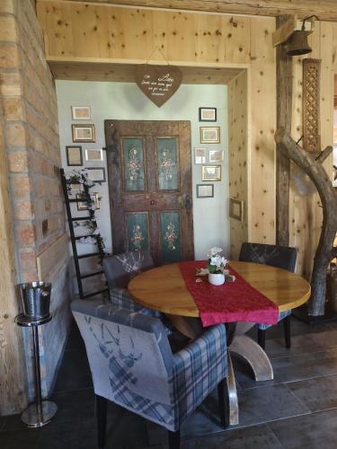 Zona de estar de Forest Apartment Gosau