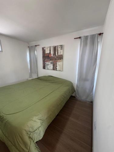 Ένα ή περισσότερα κρεβάτια σε δωμάτιο στο Hermoso departamento