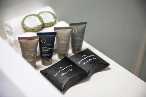 a group of four products sitting on a counter at Nightelier Doncaster in Doncaster