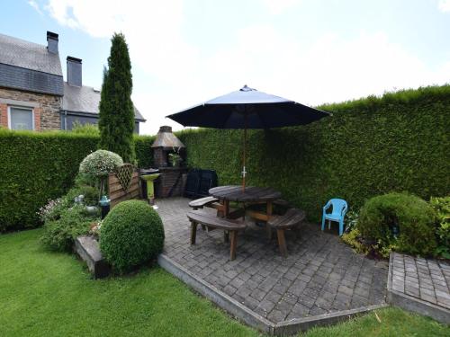 Zahrada ubytování Beautiful holiday home in Belgium