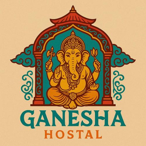 a logo of aitatingitatingitatingitatingitatingitatingitatingitatingfficientfficientfficientfficient at Ganesha HOSTAL in Mexico City