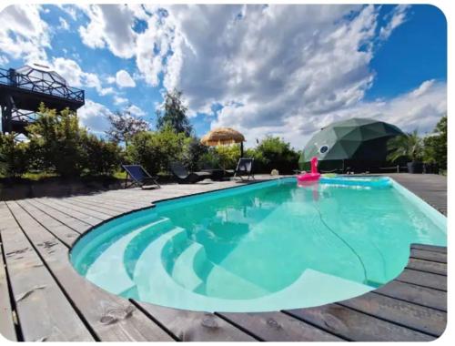 AURA - przytulny drewniany domek na wsi